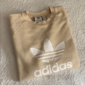 Adidas originals trefoil oversized sweatshirt